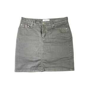 Signature by Levi Strauss & Co. Black Denim Skort Size 12